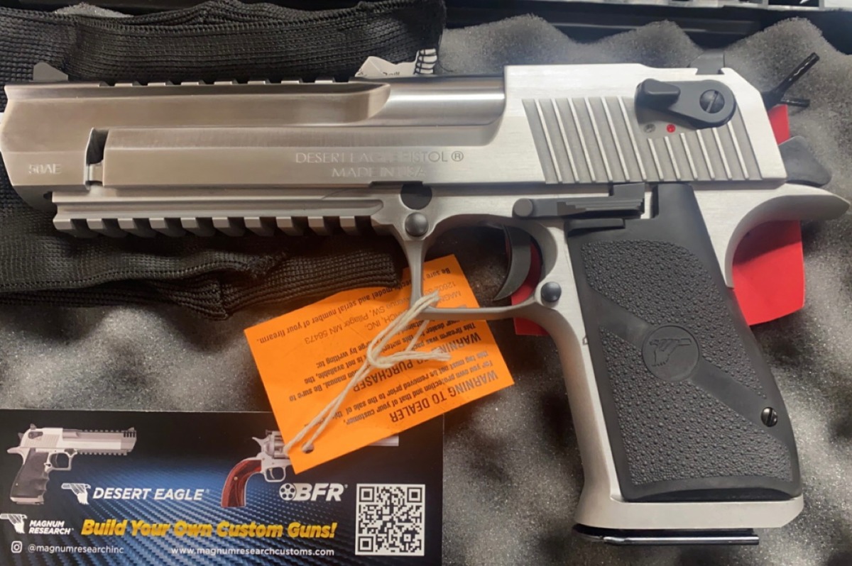 Raffle 284 Magnum Research Desert Eagle .50 cal by Friedensburg Fire Co