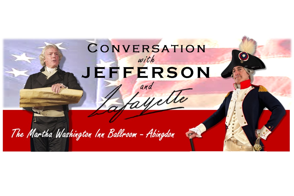 Conversation with Jefferson and Lafayette 4/14 by Historical Society of