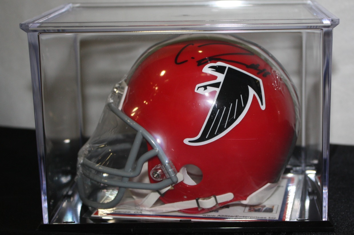 Signed Calvin Ridley Mini Helmet 