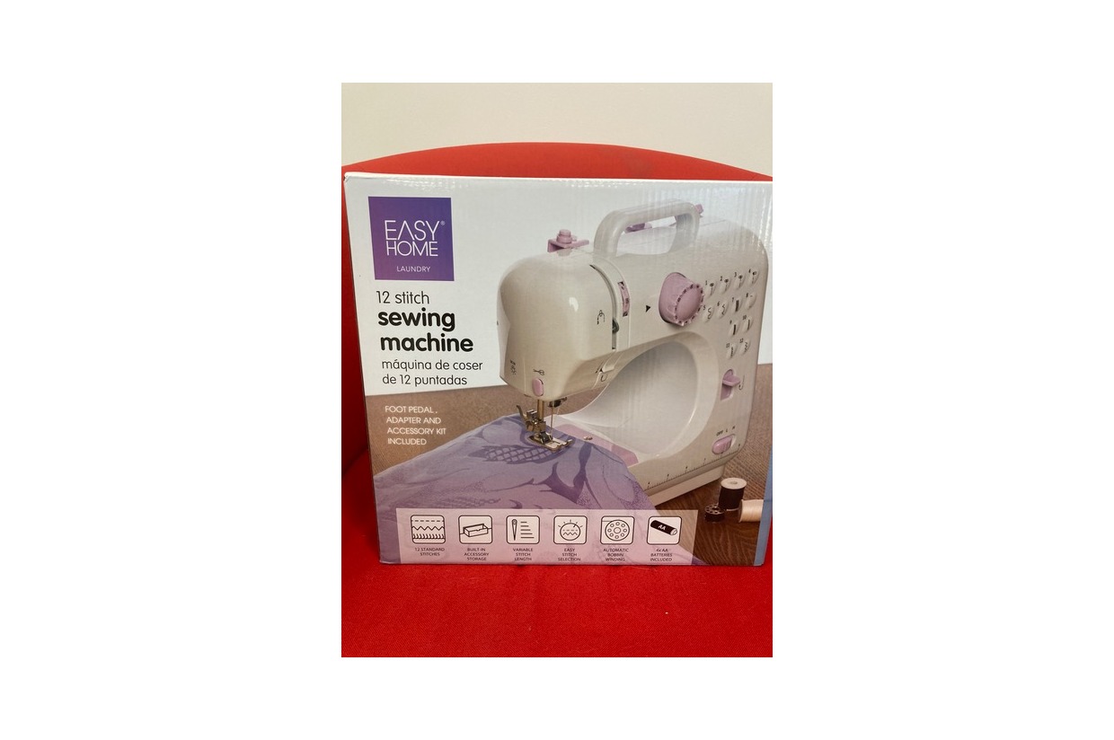 120 Easy Home 12Stitch Sewing Machine 2021 Apple Blossom Online