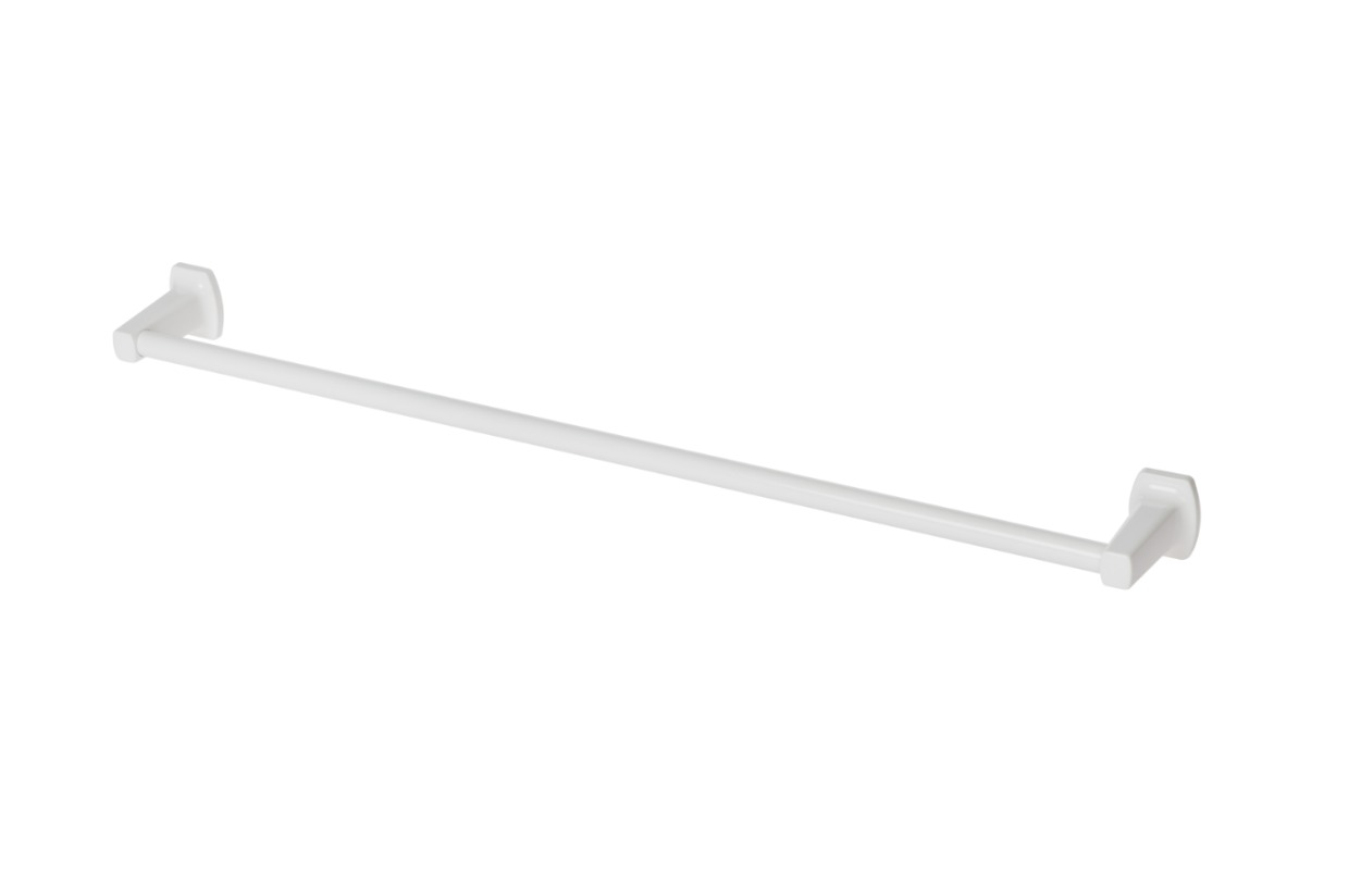 24" White Plastic Towel Bar Jookender Auction Fall 2022 Jookender