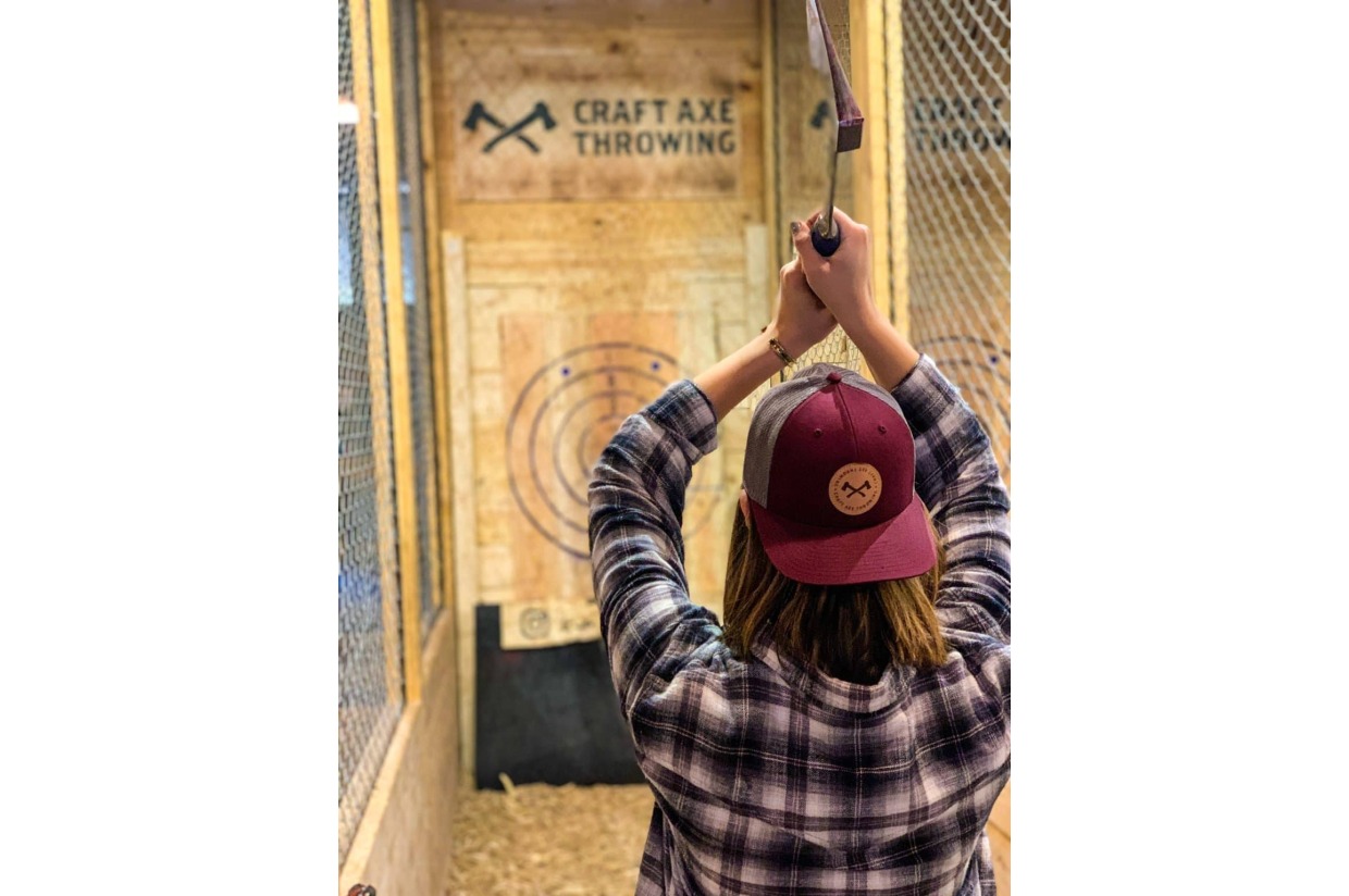 100 Axe Throwing Gift Card. Silent Auction Fundraiser for the 31st