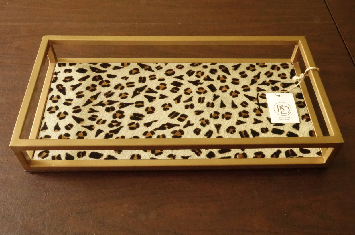 Ballard Designs Leopard Tray AUCTION "Wanderlust" Harmonium
