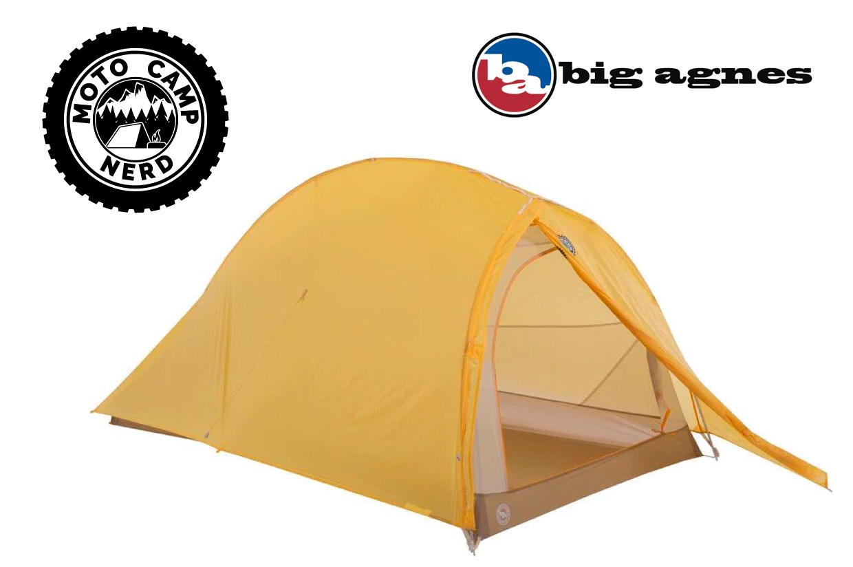 Moto Camp Nerd Big Agnes Fly Creek Bikepack Tent + Flask 7th Annual