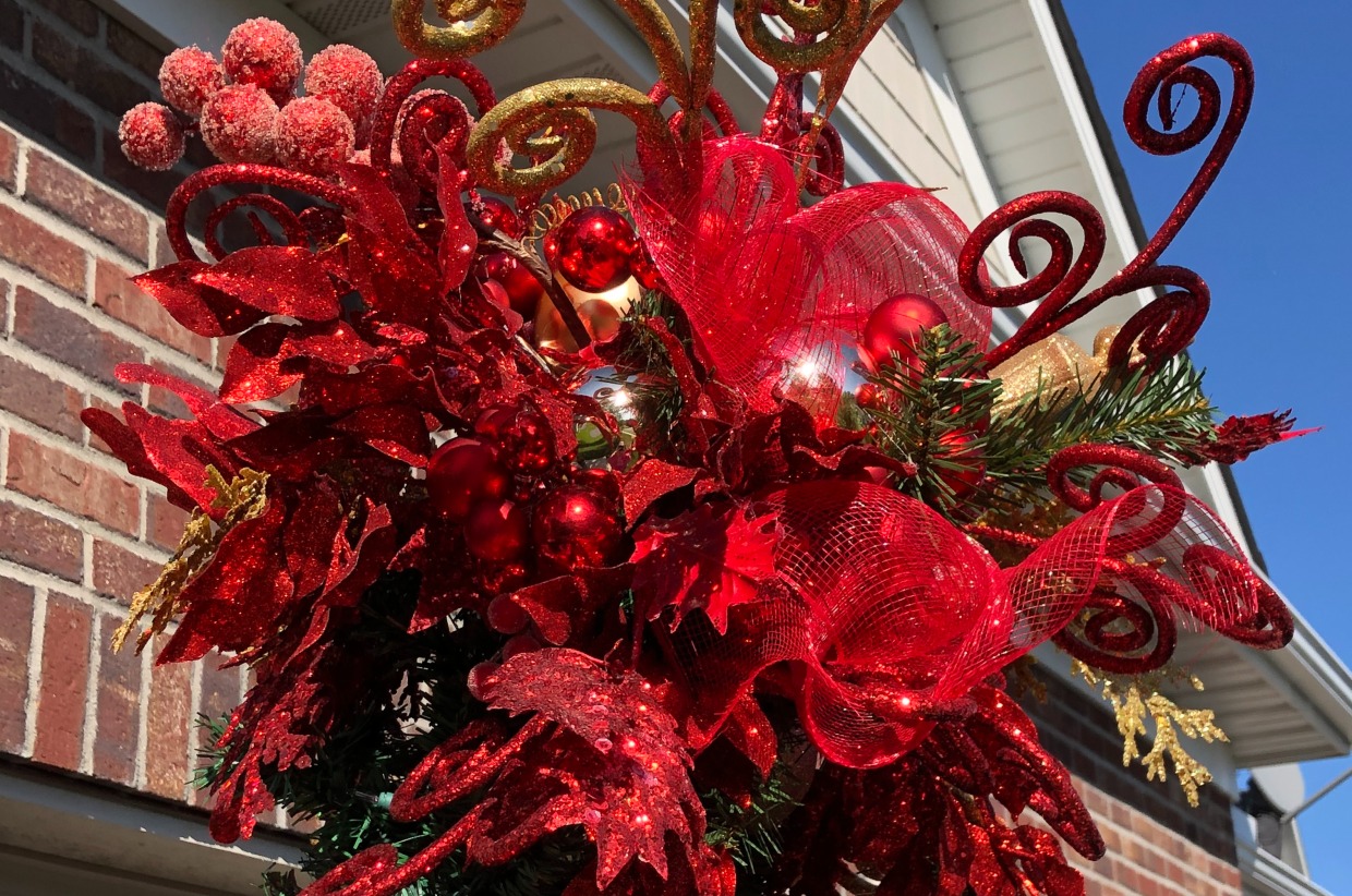 Traditional Red Christmas Tree with Flair | Cologne Lions ...