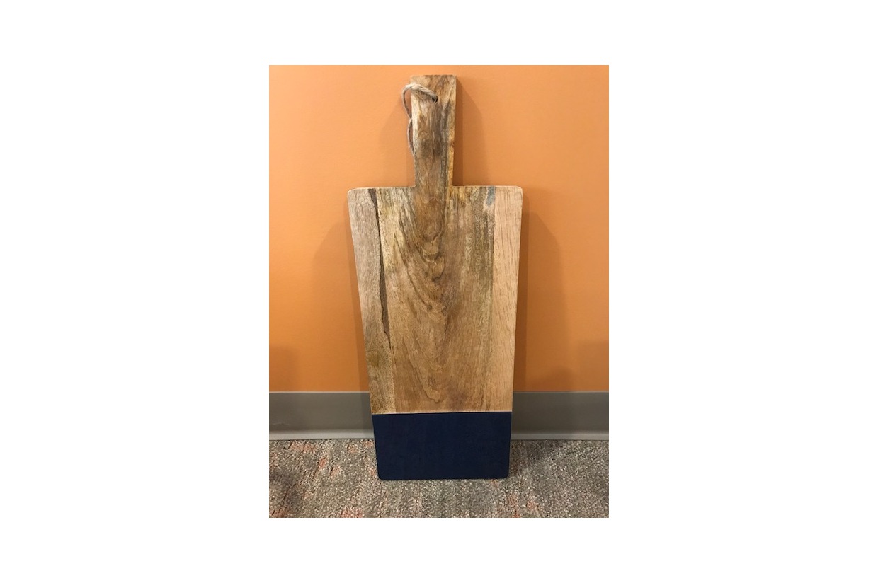Wood and Ceramic Cutting Board Rock the House 2022 Pinson Hospital Hospitality House