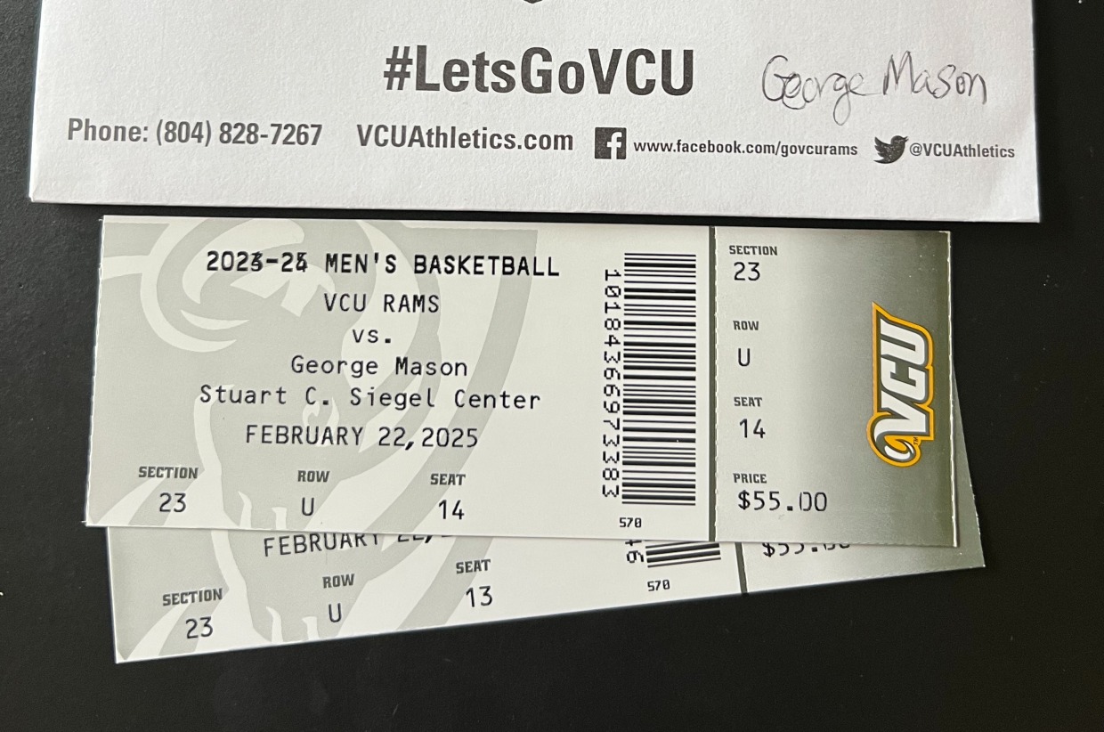 VCU RAMS vs George Mason | 2024 Annual Auction | Unity Richmond ...