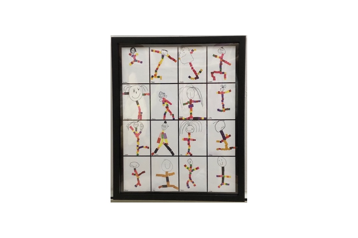 Bears: Made out of squares photo