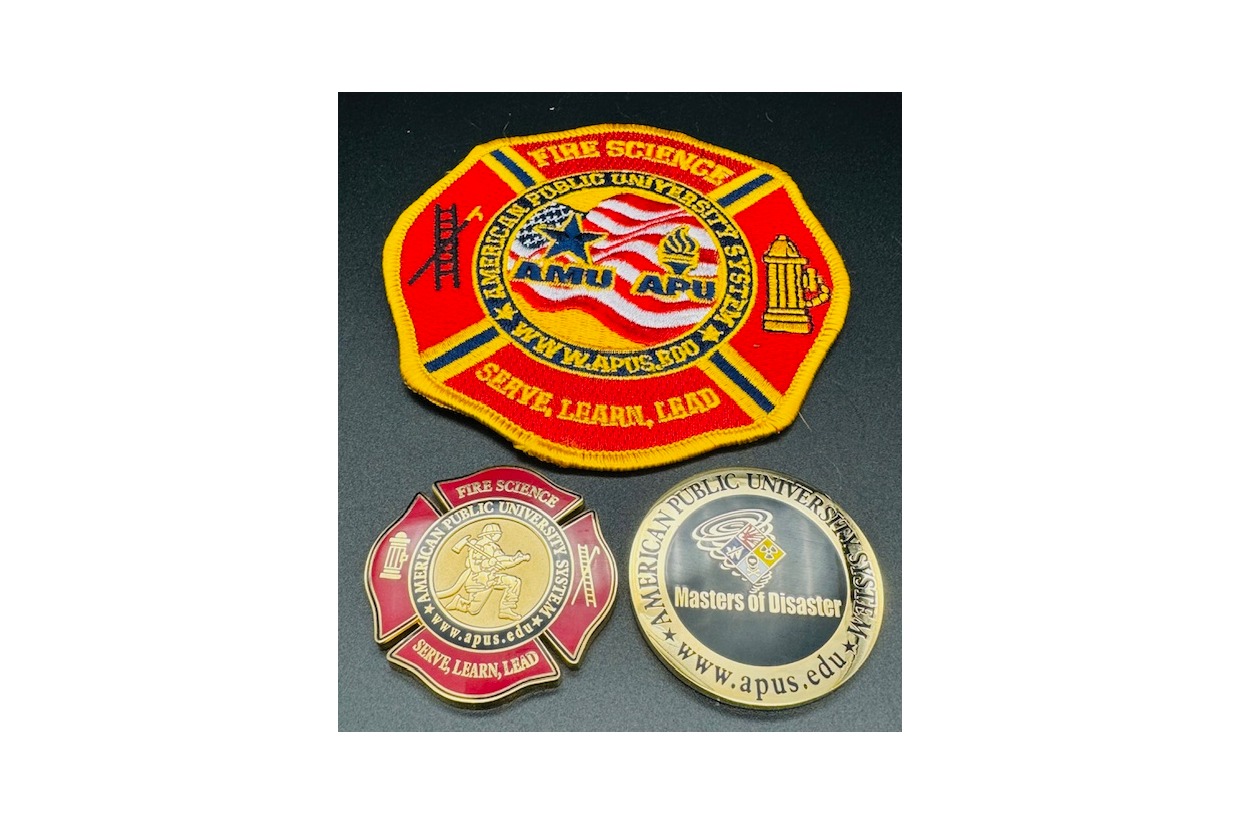 AMU/APU Fire Science Patch & Coin with Master of Disaster Coin | 2024 ...