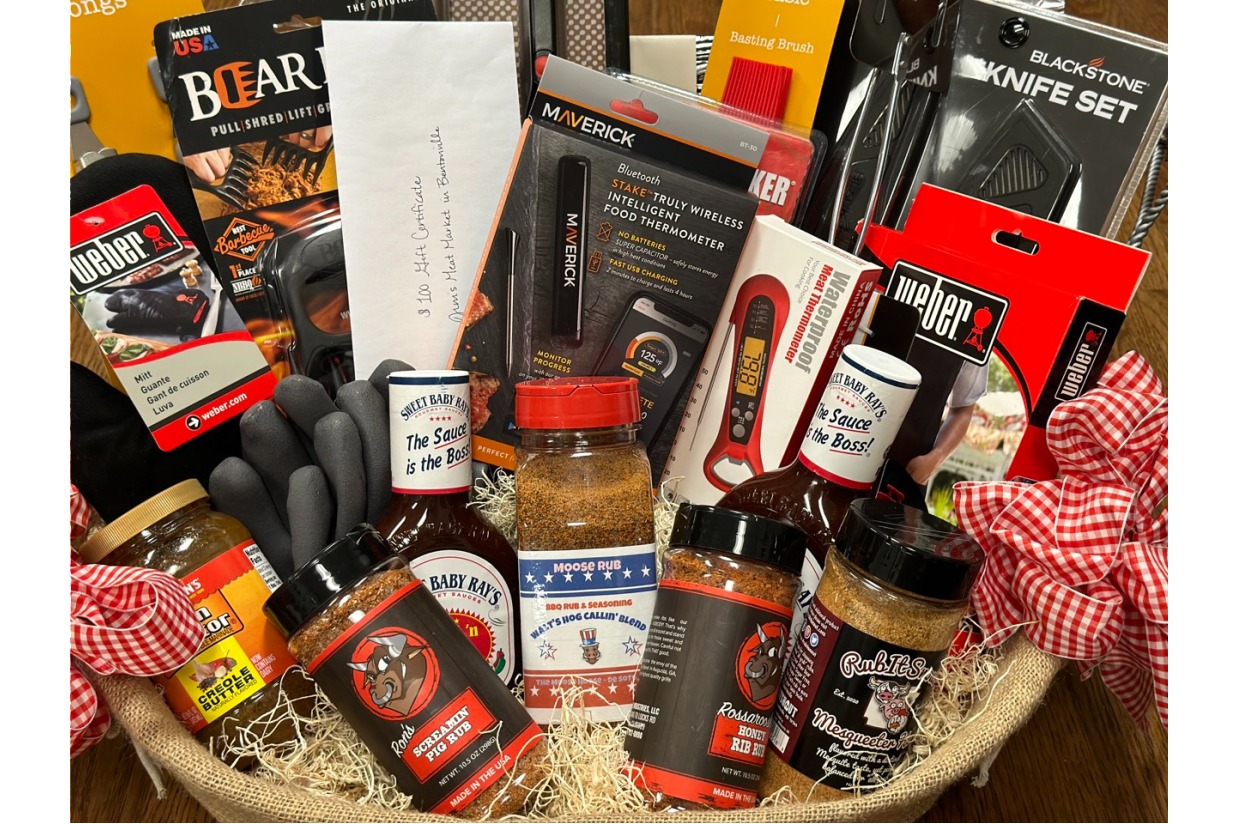 GRILL MASTER BASKET Missions Fest Auction First Baptist Rogers BetterWorld