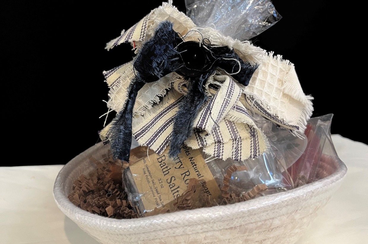 Dimples Basket Growing Together 2024 Remington Community Garden