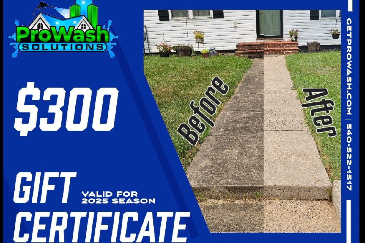 Power Washing Gift Card Growing Together 2024 Remington Community