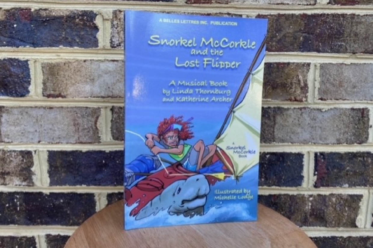Snorkel McCorkle and the Lost Flipper, signed copy Giving Tuesday