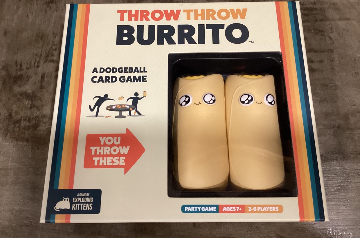Throw Throw Burrito card game! Field Elementary Playground Equipment