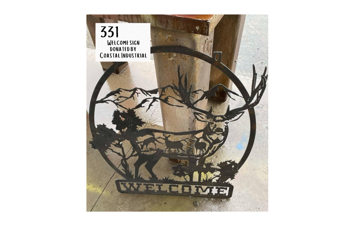 331 - Welcome Sign — Newsoms Ruritan Club 2026 Online Auction — Newsoms ...