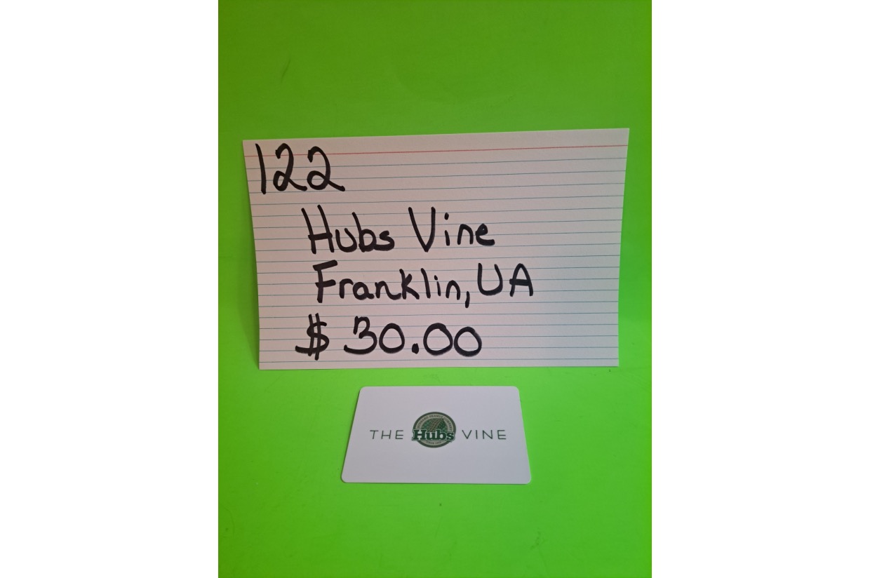 122 30 to Hubs Vine Newsoms Ruritans 2024 Online Auction Newsoms