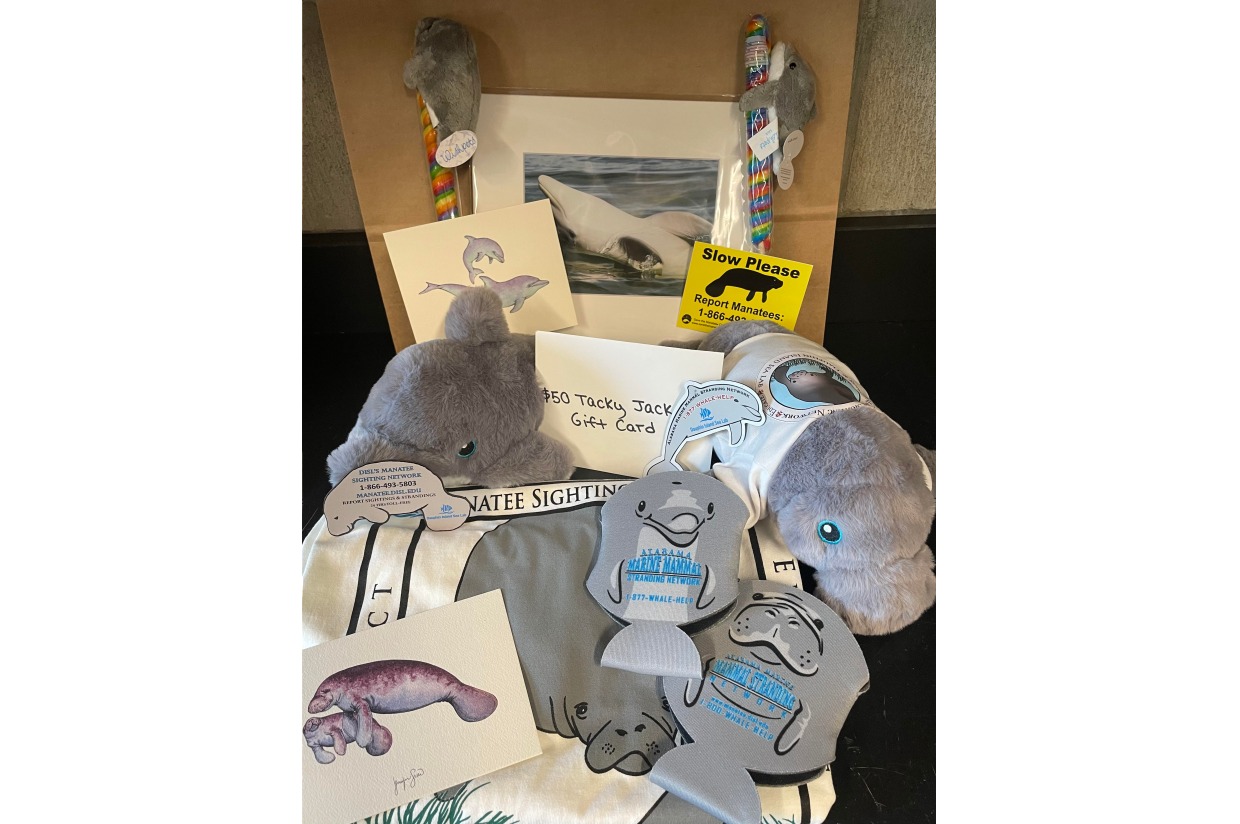 Marine Mammal Research Program Items and 50 GC to Tacky Jacks