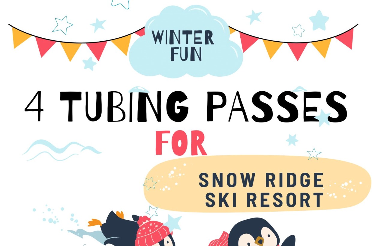 Snow Tubing Passes at Snow Ridge Ski Resort - 4 Passes | 2025 Mardi ...