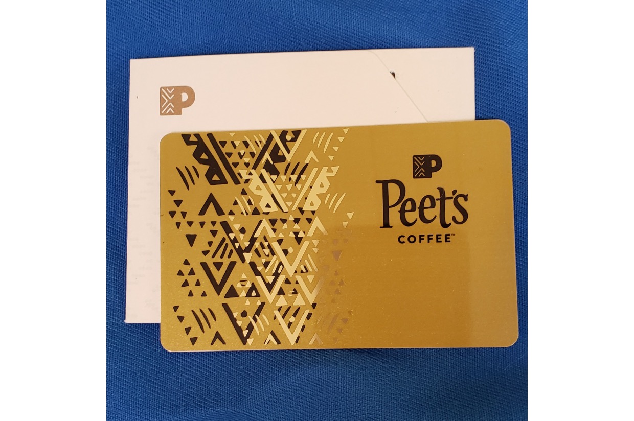 25 Peet’s Gift Card 4 IN LIEU OF FESTIVAL OF TREESMARKETPLACE