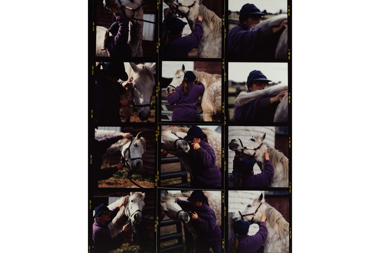 Contact Sheet Massage Therapist, Lauren Giannini, c. 19941996 Women
