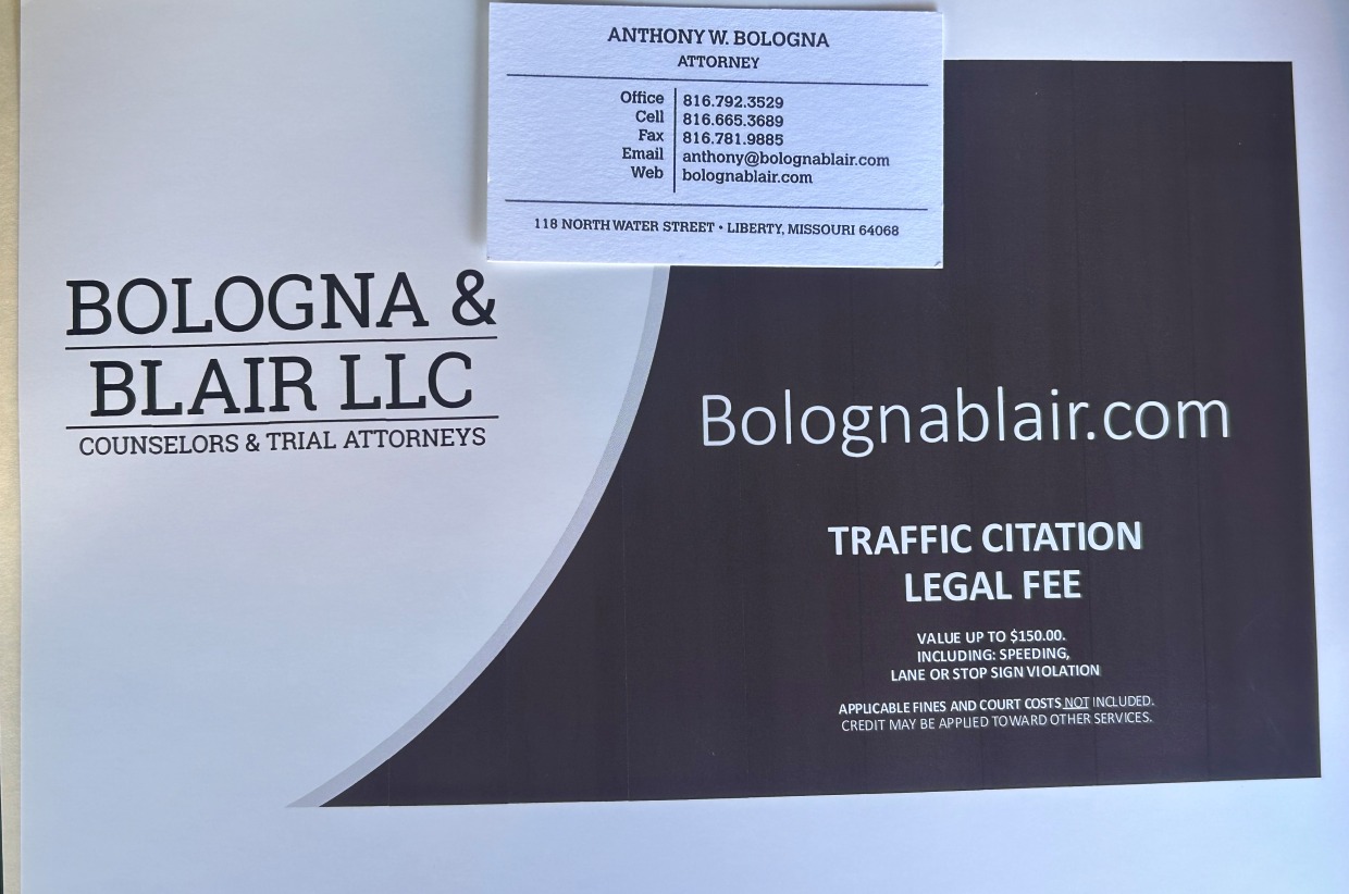 F1Attorney Fee for traffic violation Staley Falcon Club Silent