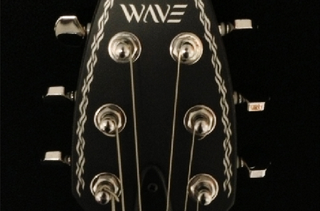 RARE NEW HOLLOW BODY RED RKS WAVE GUITAR — Relief 4 Musicians: Joe