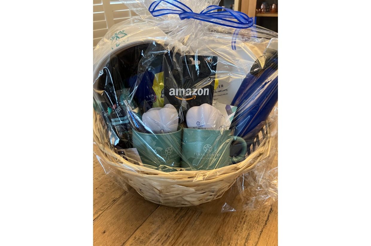 Gift Basket from Texas Center for Oral Surgery Lovepacs Lewisville