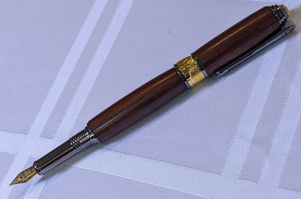 Hand crafted wood fountain pen | Manitou 6-12 PAC 2023 Holiday Auction ...