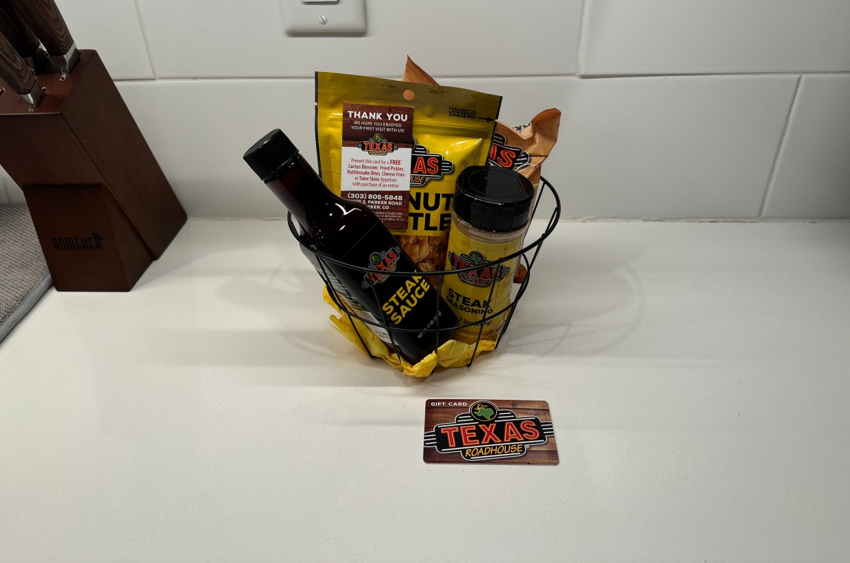 Texas Roadhouse Feast & Treats Basket 2024 GRFR Online Auction