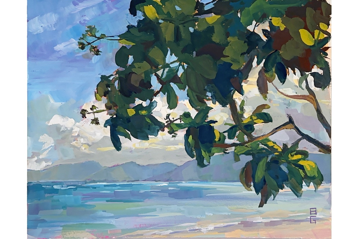 Laie Breeze Beth Grant Gallery Ekolu Artists for Lahaina