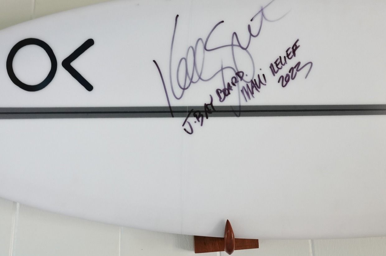 Kelly Slater SIGNED Surfboard | Pro Board Auction | Boards