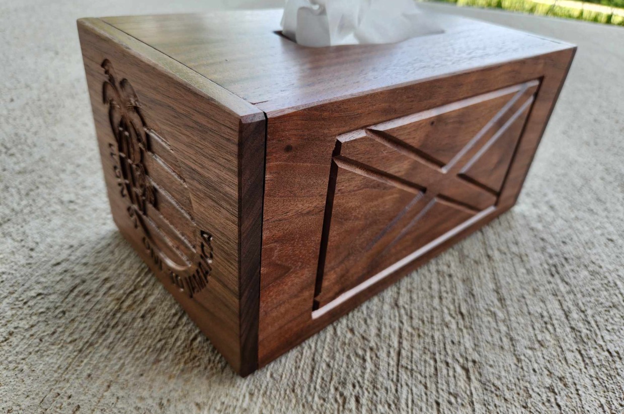 Custom WBOTJ Concealment Tissue Box Harmons Strong Hope for the