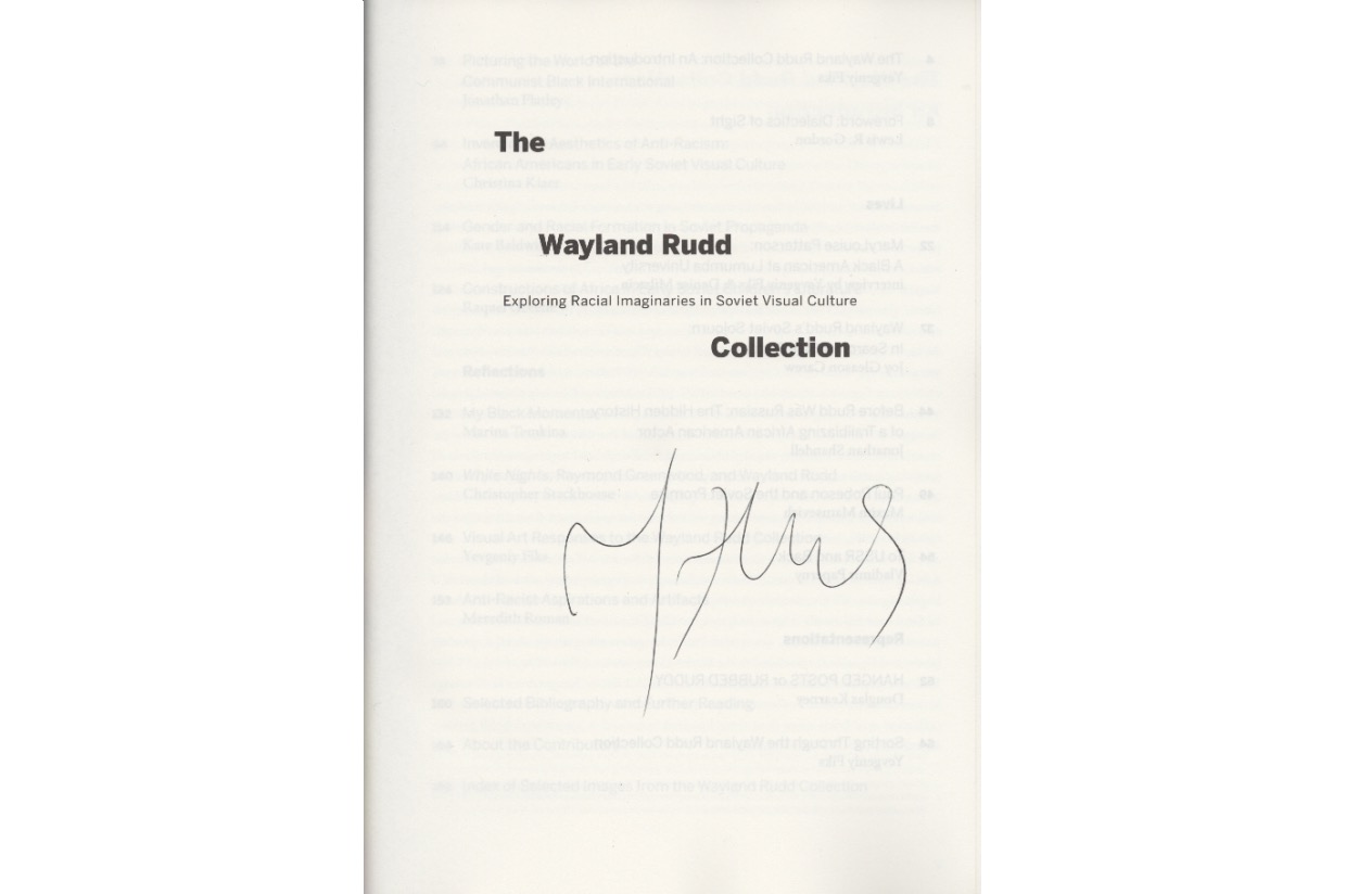 Yevgeniy Fiks (ed.). “The Wayland Rudd Collection. Exploring Racial ...
