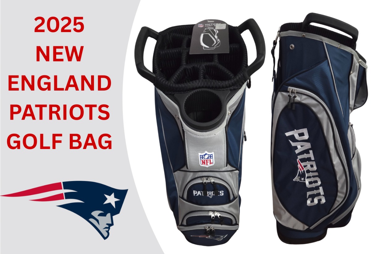 New England Patriots Golf Bag - $230 Value! | St. Thomas Aquinas Parish