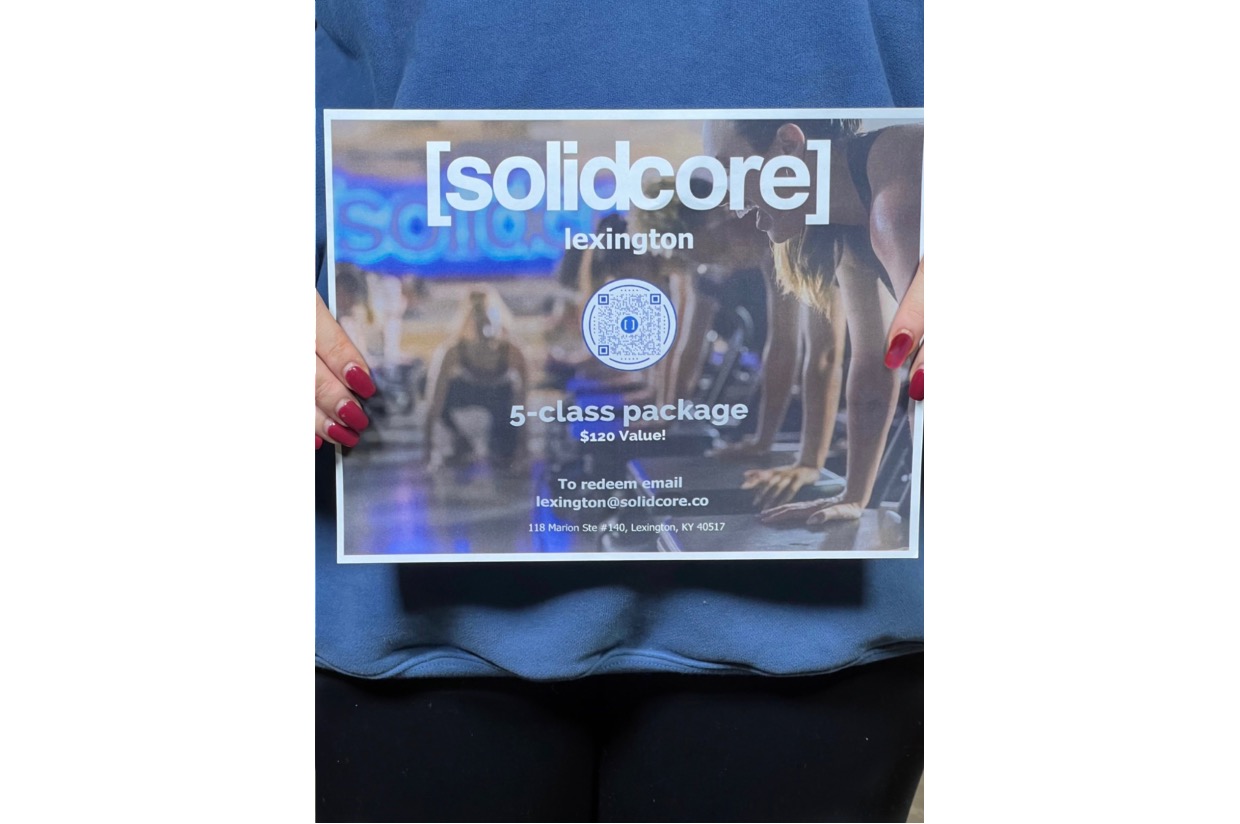 Soloid Core SolidCore 5-Class Package | Sam's Silent Auction | Gamma Phi Beta ...