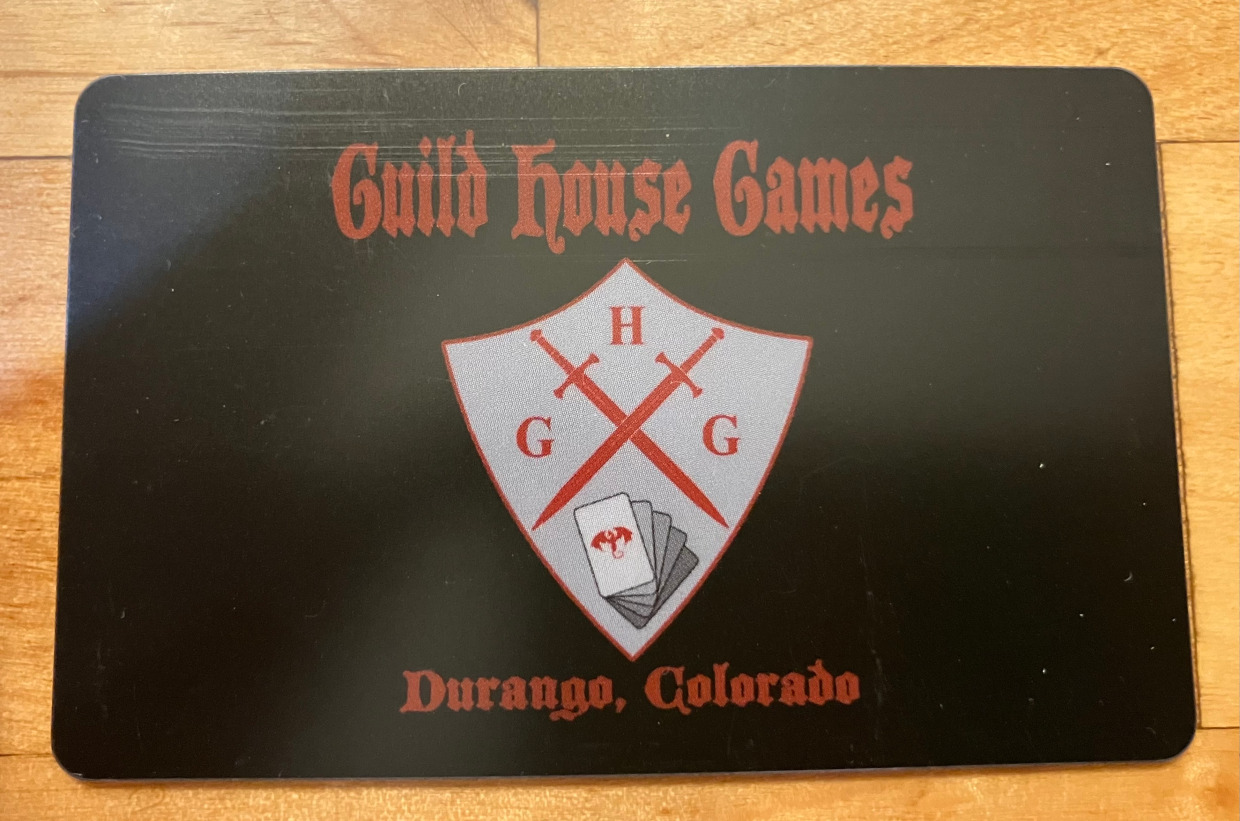 Guild House Games Gift Card 2024 DHS Instrumental Music Gala Auction