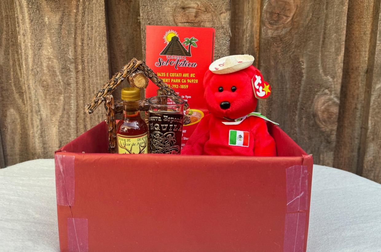 $60 Taqueria Sol Azteca Gift Card and Tequila Shooter with Shot Glass ...