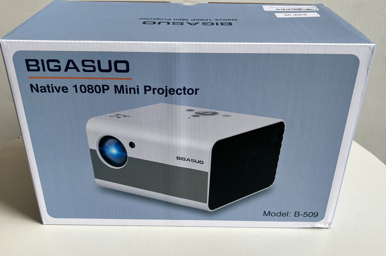 BIGASUO Mini Projector & Screen In Accord Tanner Dance BetterWorld