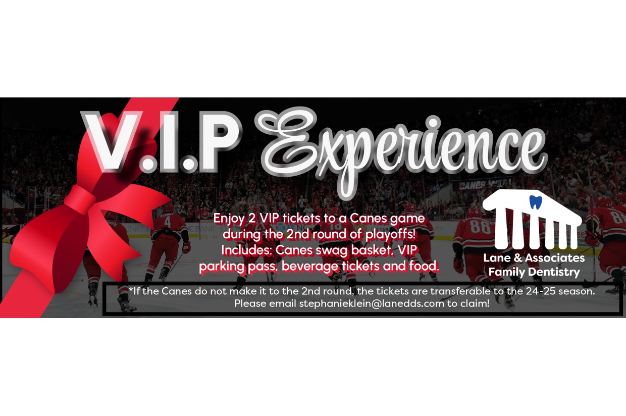 Two Tickets Carolina Hurricanes Playoff Experience Silent Auction