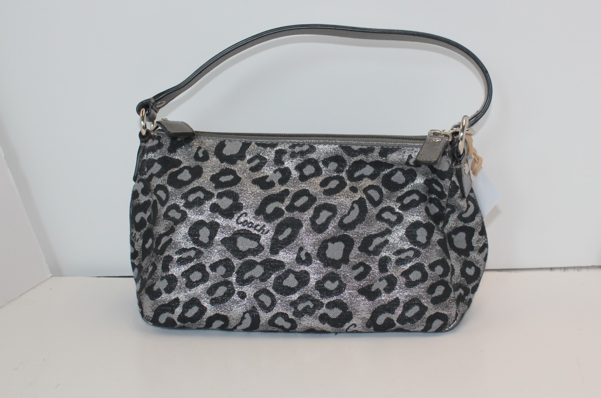 119 Silver leopard print Coach — Power of the Purse 2021 — Bay