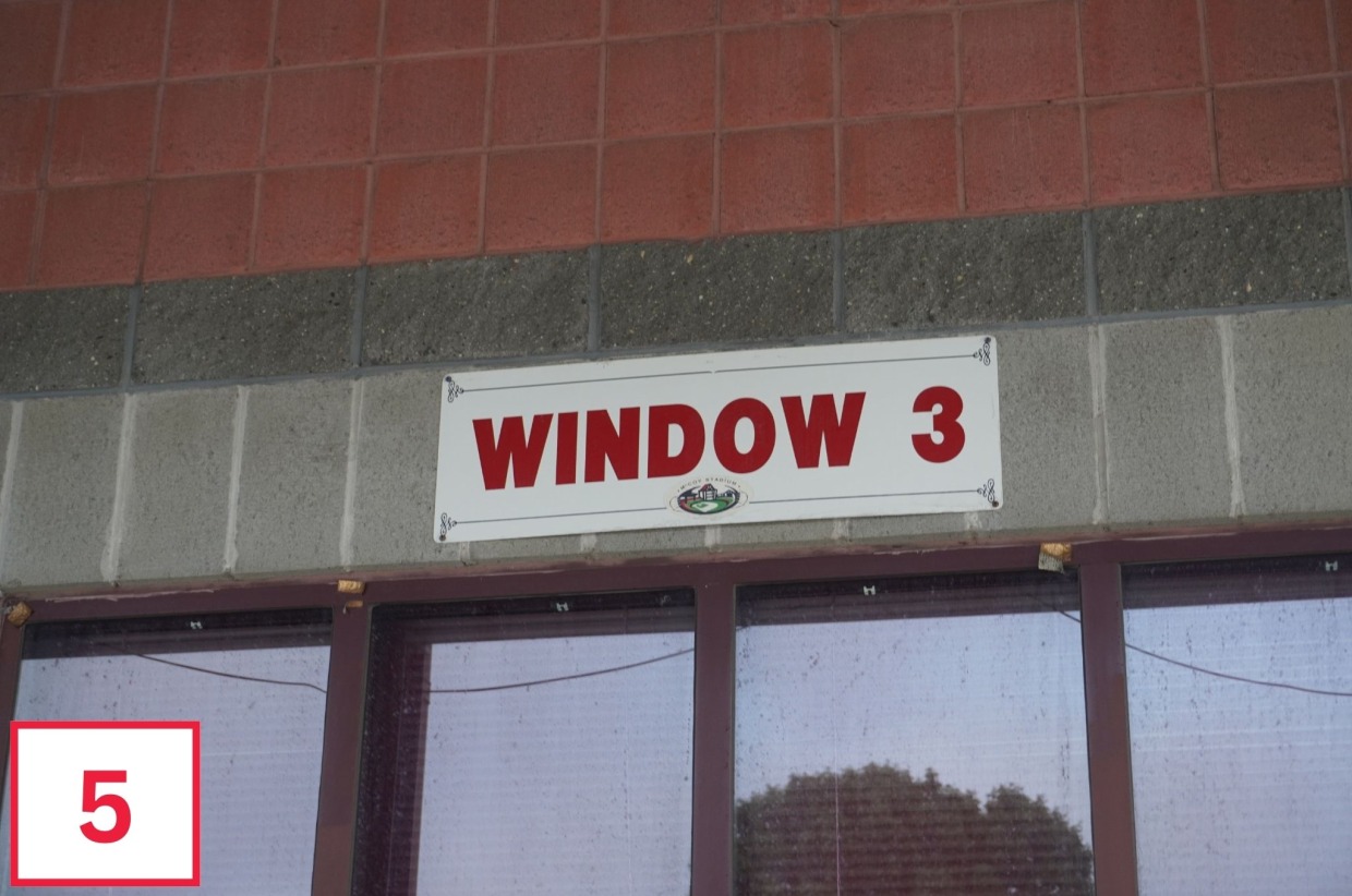 #5: Window 3 Sign | McCoy Stadium Auction | City of Pawtucket | BetterWorld