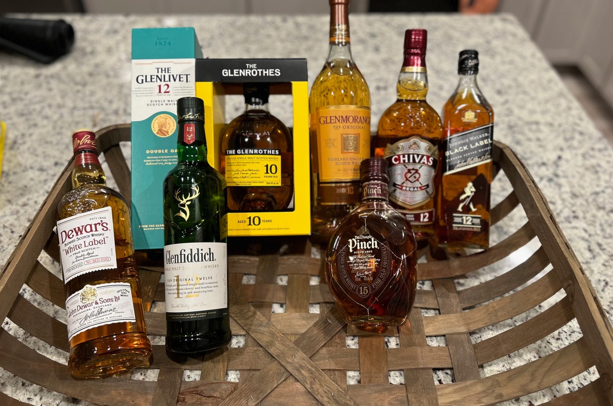 Scotch Collection 8 bottles Est. Value 350 7th Annual Bluffton