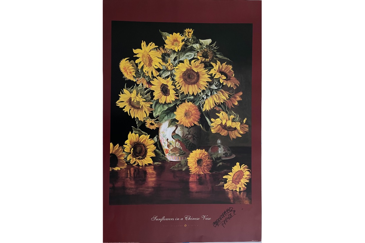 "Sunflowers in a Chinese Vase" by Christopher Pierce | 5th Annual ...