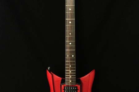 RARE NEW HOLLOW BODY RED RKS WAVE GUITAR — Relief 4 Musicians: Joe