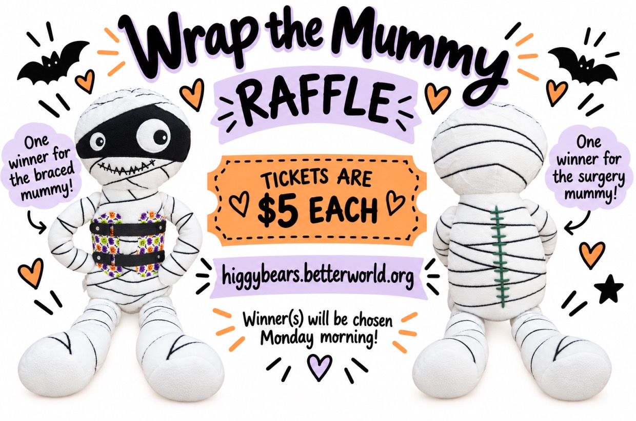 Wrap the Mummy Halloween Giveaway! — Higgy Bears | BetterWorld
