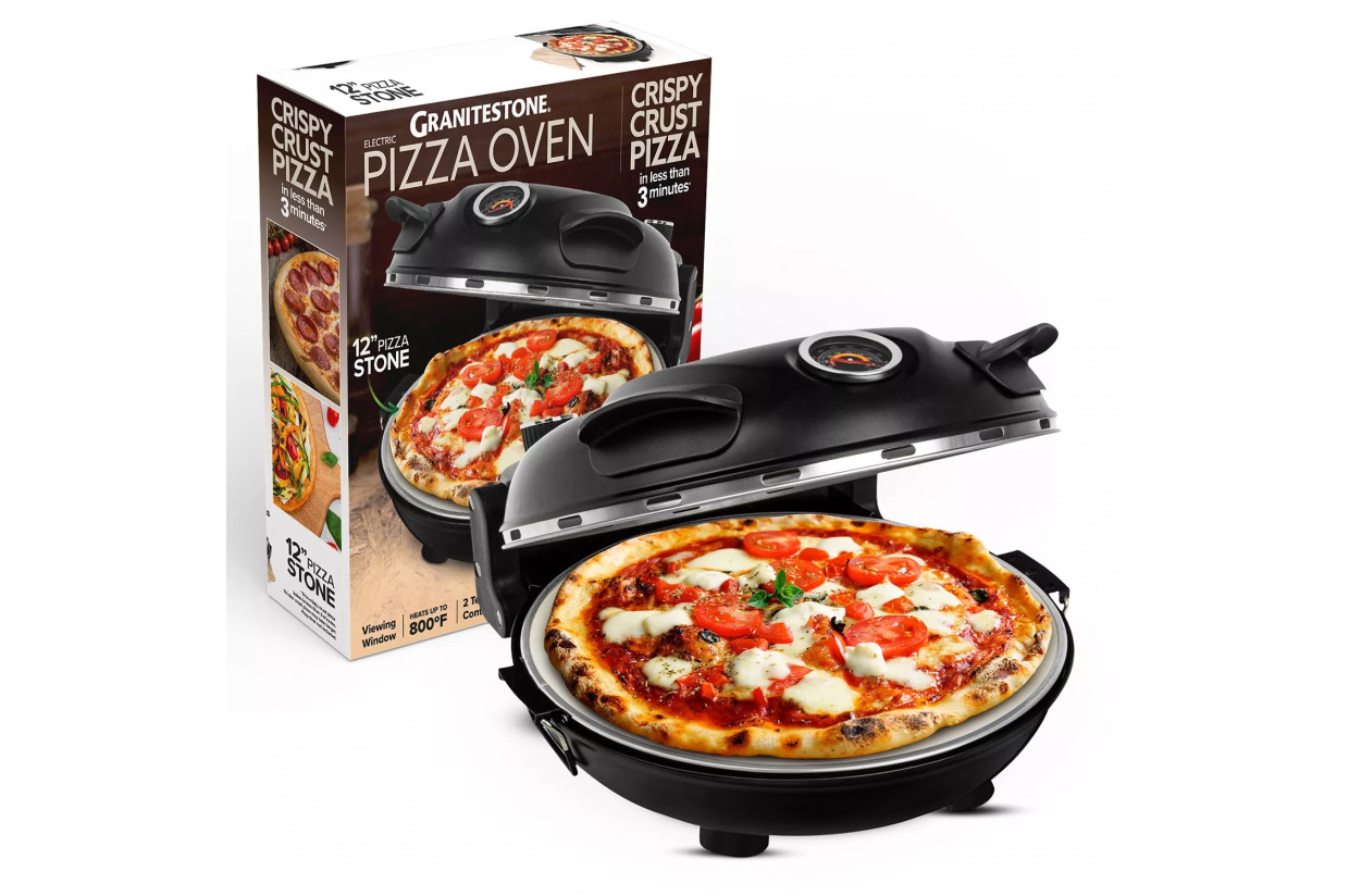 PIEZANO 12inch Electric Stone Baked Pizza Oven giveaway supporting Mount Carmel Area Rescue
