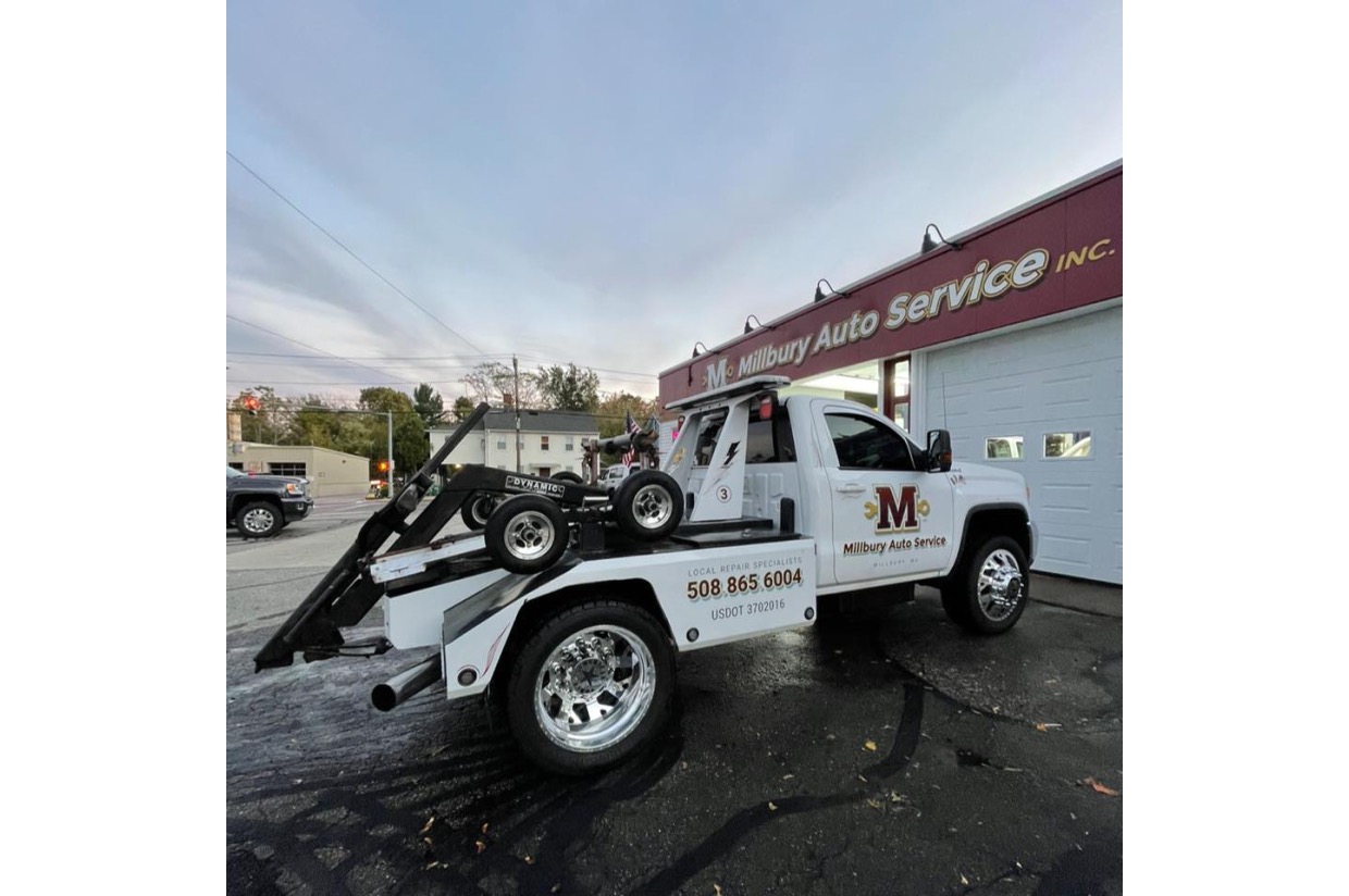 100 Gift Certificate to Millbury Auto Service giveaway supporting