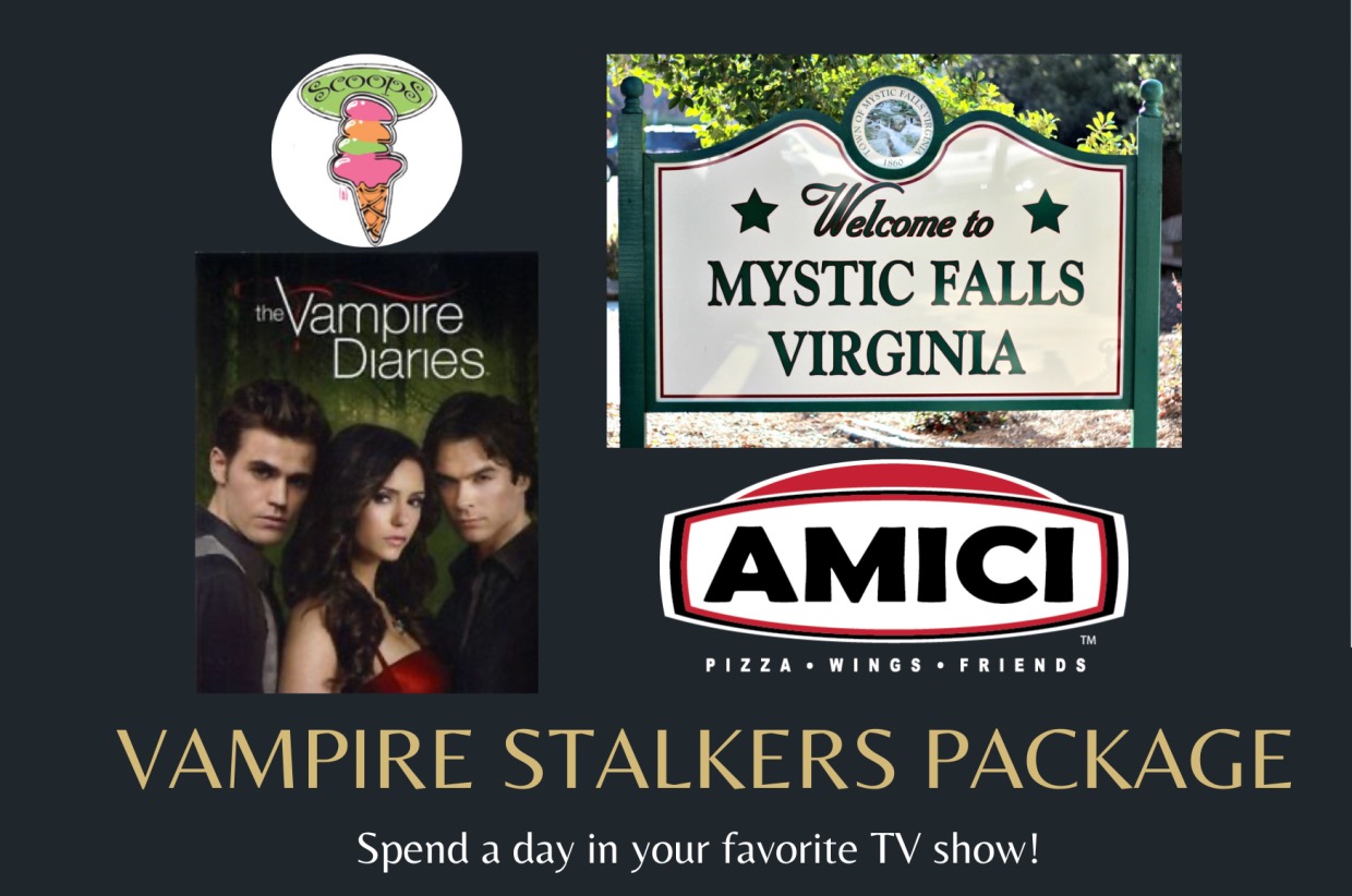 Vampire Diaries Tour Package giveaway supporting Parent Support